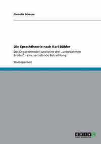 Die Sprachtheorie nach Karl Buhler