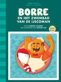 De Gestreepte Boekjes  -   Borre en het zwembad van de ijscoman