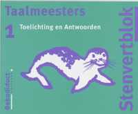 Stenvert, Taal, Taalmeesters 1, Antwoorden, groep