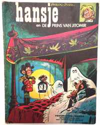 Hansje en de prins van Jitomir Stripboek - 1970 - favorieten reeks