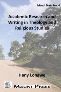 Academic Research and Writing in Theology and Religious Studies