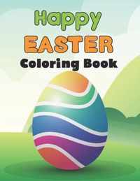 Happy Easter Coloring Book