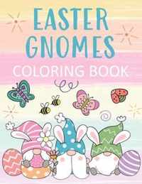 Easter Gnomes Coloring Book