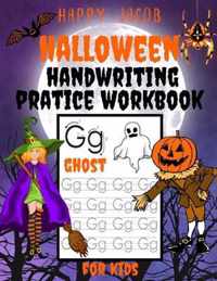 Halloween Handwriting Practice Workbook For Kids