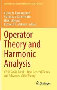 Operator Theory and Harmonic Analysis