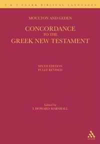 A Concordance to the Greek New Testament