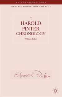 Harold Pinter Chronology