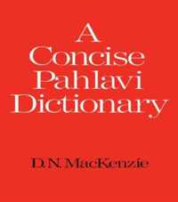 A Concise Pahlavi Dictionary