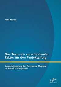 Das Team als entscheidender Faktor für den Projekterfolg: Vernachlässigung der Ressource 'Mensch' im Projektmanagement