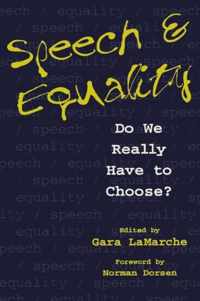 Speech and Equality