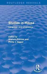 Studies in Hausa