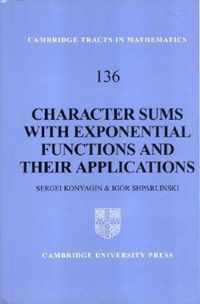 Character Sums with Exponential Functions and Their Applications