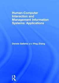 Human-Computer Interaction and Management Information Systems