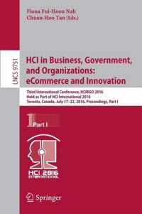 HCI in Business, Government and Organizations: eCommerce and Innovation