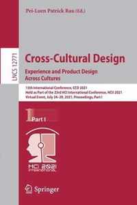 Cross-Cultural Design. Experience and Product Design Across Cultures