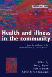 Health And Illness In The Community