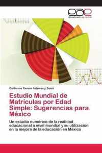 Estudio Mundial de Matriculas por Edad Simple