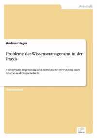 Probleme des Wissensmanagement in der Praxis