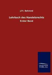 Lehrbuch des Handelsrechts