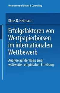 Erfolgsfaktoren Von Wertpapierboersen Im Internationalen Wettbewerb