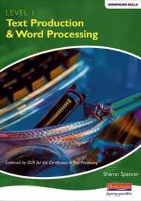 Heinemann Text Production and Word Processing Level 1 Student Book