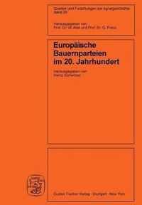 Europaische Bauernparteien Im 20. Jahrhundert