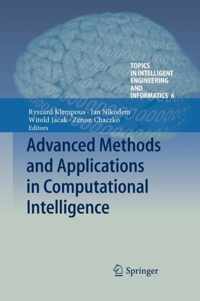 Advanced Methods and Applications in Computational Intelligence