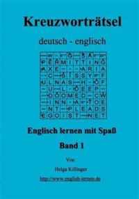 Englisch lernen mit Spass. Kreuzwortratsel deutsch-englisch