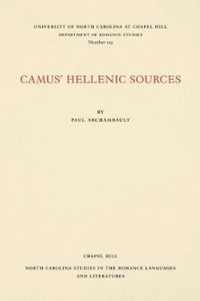 Camus' Hellenic Sources