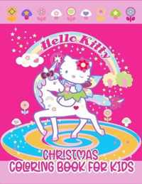 Hello Kitty Christmas Coloring Book For Kids