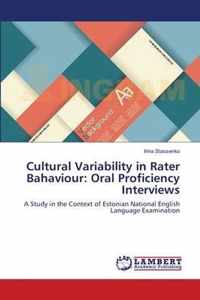 Cultural Variability in Rater Bahaviour