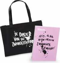 Cadeau aanstaande vader : Gesigneerd Help ik heb mijn vrouw zwanger gemaakt pakket