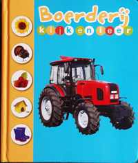 Boerderij boek kijk en leer