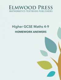 Higher GCSE Maths 4-9 Homework Answers