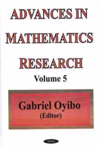 Advances in Mathematics Research