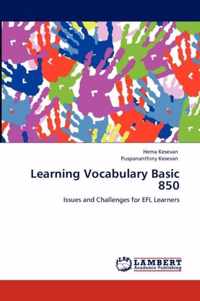 Learning Vocabulary Basic 850