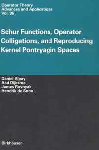 Schur Functions, Operator Colligations, and Reproducing Kernel Pontryagin Spaces