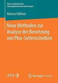 Neue Methoden zur Analyse der Benetzung von Pkw Seitenscheiben