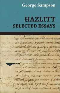 Hazlitt - Selected Essays