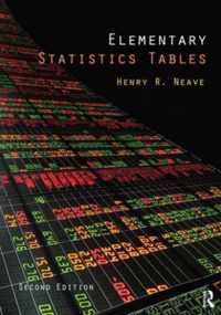 Elementary Statistics Tables