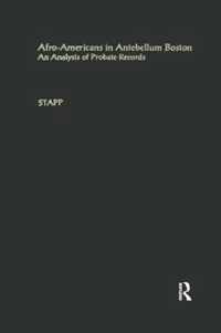 Afro-Americans in Antebellum Boston