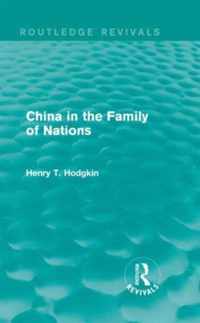 China in the Family of Nations