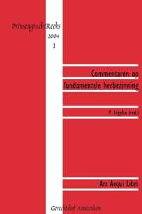 Prinsengrachtreeks  -   Commentaren op fundamentele herbezinning