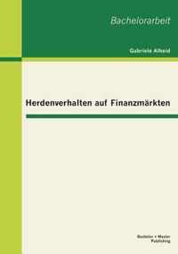 Herdenverhalten auf Finanzmarkten