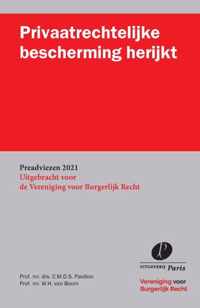 Privaatrechtelijke bescherming herijkt - C.M.D.S. Pavillon, W.H. van Boom - Paperback (9789462512856)