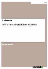 Les clauses contractuelles abusives