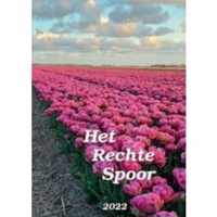 Boek - Bloemenveld - Het rechte spoor - Christelijk - Bijbel - Geloof - In Grazige Weiden