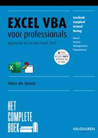 Het complete boek  -   Het Complete Boek Excel VBA 4e editie