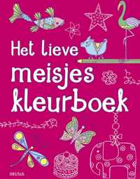 Het lieve meisjes kleurboek