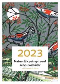 Natuurlijk geïnspireerd scheurkalender